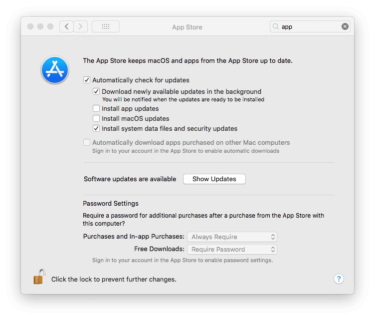 Mac desktop update